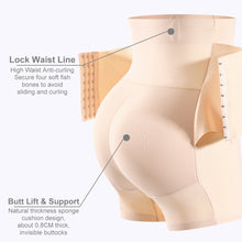 Load image into Gallery viewer, Abdominal Abundance Buttock Shaping Panties High Elasticity Belt Breasted Adjustment Postpartum Strong Double Layer Shaping Girdle Waist Repair Buttock Lifting Pants
