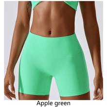 Load image into Gallery viewer, Candy Color Macaron Color Quick Dry Nude Feeling Yoga Pants Running Fitness Yoga Pilates Tight Hip-Lifting High Waist Sports Leggings
