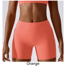 Load image into Gallery viewer, Candy Color Macaron Color Quick Dry Nude Feeling Yoga Pants Running Fitness Yoga Pilates Tight Hip-Lifting High Waist Sports Leggings
