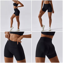 Load image into Gallery viewer, Candy Color Macaron Color Quick Dry Nude Feeling Yoga Pants Running Fitness Yoga Pilates Tight Hip-Lifting High Waist Sports Leggings
