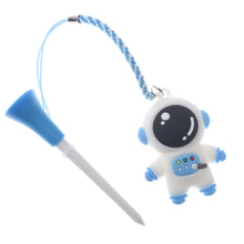 Load image into Gallery viewer, 1Pcs Golf Rubber Tees Plastic Tees With Rope Cartoon Pendant Golf Anti-Loss Rack Style Shipped Randomly
