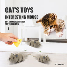 Load image into Gallery viewer, Wireless Electric Remote Control Rat Plush RC Mouse Toy Hot Flocking Simulation Toys Rat for Cat Dog Joke Scary Trick Toys
