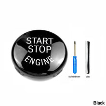 Load image into Gallery viewer, 3Pcs Car Engine Start Button Replace Cover Stop Switch Accessories Decor Fit for BMW E87 E60 E83 E84 E89 for BMW E90 E91 E92 E93
