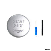 Load image into Gallery viewer, 3Pcs Car Engine Start Button Replace Cover Stop Switch Accessories Decor Fit for BMW E87 E60 E83 E84 E89 for BMW E90 E91 E92 E93
