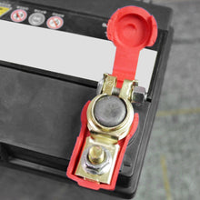 Load image into Gallery viewer, 2Pcs Car Battery Terminals Wire Cable Clamp Top Quick Post Terminal Positive &amp; Negative Electric Connector Clamps Auto Accessorie
