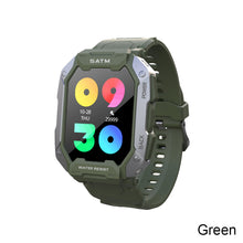 Load image into Gallery viewer, C20 Military Smart Watch Men Carbon Black Ultra Army Outdoor IP68 5ATM Waterproof Heart Rate Blood Oxygen Satm Smartwatch
