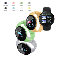Load image into Gallery viewer, D18 Smart Bracelet Color round Screen Heart Rate Blood Pressure Sleep Monitoring Pedometer Sports Fitness Smart Watch
