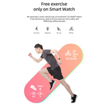 Load image into Gallery viewer, D18 Smart Bracelet Color round Screen Heart Rate Blood Pressure Sleep Monitoring Pedometer Sports Fitness Smart Watch
