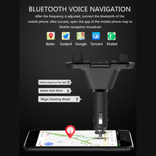 Load image into Gallery viewer, Bluetooth Car Kit Wireless FM Transmitter Handsfree Audio Receive MP3 Player with Power ON OFF Dual USB FM Modulator BT06
