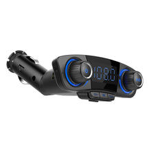 Load image into Gallery viewer, Bluetooth Car Kit Wireless FM Transmitter Handsfree Audio Receive MP3 Player with Power ON OFF Dual USB FM Modulator BT06
