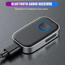 Load image into Gallery viewer, J22 Bluetooth Receiver AUX Wireless Bluetooth 5.0 Car Adapter Portable Wireless Audio Adapter 3.5mm Aux with Microphone
