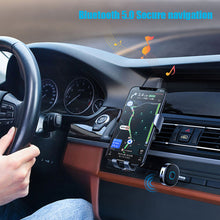 Load image into Gallery viewer, J33 Bluetooth-compatible 5.0 Receiver Transmitter Handsfree Adapter for Car Music Audio Aux A2DP Headphone Reciever
