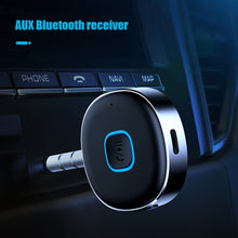 Load image into Gallery viewer, J33 Bluetooth-compatible 5.0 Receiver Transmitter Handsfree Adapter for Car Music Audio Aux A2DP Headphone Reciever
