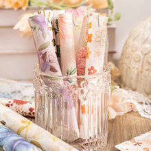 Load image into Gallery viewer, 100pcs/set Handmade Flower Material Paper DIY Scrapbook Junk Journaling Decorative Material Paper Ground Paper Planner Stationery
