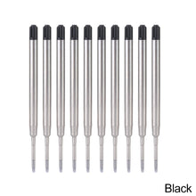Load image into Gallery viewer, Metal Ballpoint Pen Refill 10Pcs/lot for School Office Gift Pen Hotel Business G2 424 Pen Refill Writing
