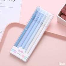 Load image into Gallery viewer, 6Pcs/Set Cute Morandi Gel Pen Kawaii 0.5mm Black BallPen Office School Stationery Supplies Student Writing Water Pen Neutral Pen
