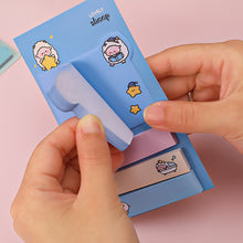 Load image into Gallery viewer, 80 sheets/set Colorful Cute Pet N Times Indexes Memo Pad Sticky Notes To Do List KoreanStationery Notepad Gift

