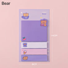 Load image into Gallery viewer, 80 sheets/set Colorful Cute Pet N Times Indexes Memo Pad Sticky Notes To Do List KoreanStationery Notepad Gift
