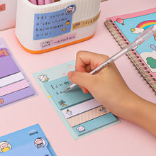 Load image into Gallery viewer, 80 sheets/set Colorful Cute Pet N Times Indexes Memo Pad Sticky Notes To Do List KoreanStationery Notepad Gift
