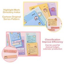 Load image into Gallery viewer, 80 sheets/set Colorful Cute Pet N Times Indexes Memo Pad Sticky Notes To Do List KoreanStationery Notepad Gift
