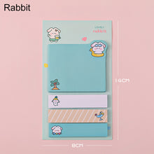 Load image into Gallery viewer, 80 sheets/set Colorful Cute Pet N Times Indexes Memo Pad Sticky Notes To Do List KoreanStationery Notepad Gift
