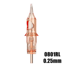 Load image into Gallery viewer, 10pcs Transparent Embroidery Needle Integrated Needle Hair Texture Scalp Eyeliner Tattoo Eyebrow Needle Tattoo Integrated Needle Beauty Tool

