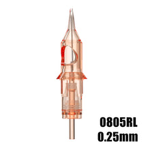 Load image into Gallery viewer, 10pcs Transparent Embroidery Needle Integrated Needle Hair Texture Scalp Eyeliner Tattoo Eyebrow Needle Tattoo Integrated Needle Beauty Tool
