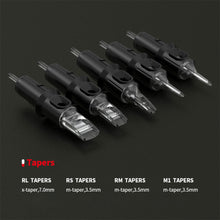 Load image into Gallery viewer, 20pcs/box 0.35mm Embroidery Needle RL RS RM M1 Integrated Stitch Eyeliner Eyebrow Tattoo Hair Tattoo Scalp Tattoo Needle Tattoo Equipment
