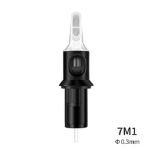 Load image into Gallery viewer, 20pcs/box 0.3mm Embroidery Needle RM RL M1 RS Integrated Stitch Eyeliner Eyebrow Tattoo Hair Tattoo Scalp Tattoo Needle Tattoo Equipment
