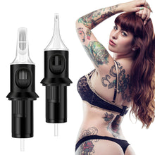 Load image into Gallery viewer, 20pcs/box 0.3mm Embroidery Needle RM RL M1 RS Integrated Stitch Eyeliner Eyebrow Tattoo Hair Tattoo Scalp Tattoo Needle Tattoo Equipment
