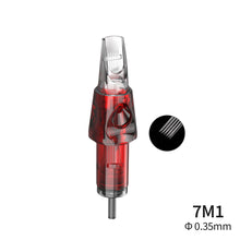 Load image into Gallery viewer, 20pcs/box 0.35mm Tattoo Supplies Needles RM RS RL M1 Revolution Cartridge Round Liner/Round Magnum Accessories for Tattoos Machines
