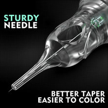 Load image into Gallery viewer, 20PCS Original Mixed Cartridge Tattoo Needle RL Disposable Sterilized Safety Tattoo Needle for Cartridge Machines Grips
