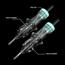 Load image into Gallery viewer, 20PCS Original Mixed Cartridge Tattoo Needle RL Disposable Sterilized Safety Tattoo Needle for Cartridge Machines Grips
