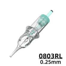 Load image into Gallery viewer, 20PCS Original Mixed Cartridge Tattoo Needle RL Disposable Sterilized Safety Tattoo Needle for Cartridge Machines Grips
