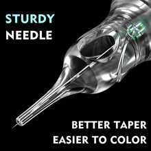 Load image into Gallery viewer, 20PCS Original Mixed Cartridge Tattoo Needle RL Disposable Sterilized Safety Tattoo Needle for Cartridge Machines Grips
