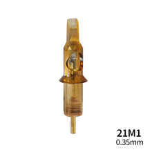 Load image into Gallery viewer, 20pcs 0.35MM Disposable Semi Permanent Makeup Tattoo Cartridge Needle RL RS RM M1 Eyebrow Tattoo Pen Machine Supplies
