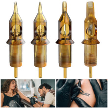Load image into Gallery viewer, 20pcs 0.35MM Disposable Semi Permanent Makeup Tattoo Cartridge Needle RL RS RM M1 Eyebrow Tattoo Pen Machine Supplies

