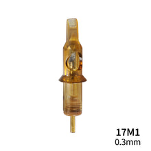 Load image into Gallery viewer, 20pcs 0.3MM Disposable Semi Permanent Makeup Tattoo Cartridge Needle RL RS RM M1 Eyebrow Tattoo Pen Machine Supplies
