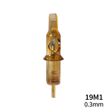 Load image into Gallery viewer, 20pcs 0.3MM Disposable Semi Permanent Makeup Tattoo Cartridge Needle RL RS RM M1 Eyebrow Tattoo Pen Machine Supplies
