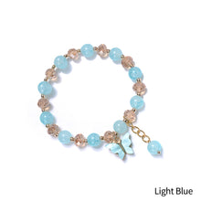 Load image into Gallery viewer, Butterfly Charm Stretch Crystal Women Bracelet Chains for Girls Friends Student Beads Bracelets Fashion Summer Charm Jewelry
