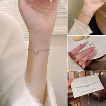 Load image into Gallery viewer, Fashion Heart Love Pull Bracelet Chain Simple Summer Party Wedding Jewelry Women Bracelet Lady Accessory Valentine Gift
