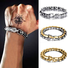 Load image into Gallery viewer, Creative Magnetic Bracelet Female Dragon Dragon and Lin Pattern Keel Adjustable Bracelet Fashion Energy Health Bracelets
