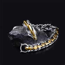 Load image into Gallery viewer, Creative Magnetic Bracelet Female Dragon Dragon and Lin Pattern Keel Adjustable Bracelet Fashion Energy Health Bracelets
