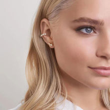Load image into Gallery viewer, Ear Clip Without Ear Hole Earrings Women's Fashion Gold Silver Multilayered C-shaped Ear Ring Girl Summer Jewelry
