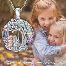 Load image into Gallery viewer, Creative Fashion Tree of Life Pendant Hollow Necklace Personalized Collarbone Necklace Jewelry Accessory for Women
