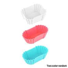 Load image into Gallery viewer, 3pcs Bento Divider Cup Reusable Silicone Dessert Sushi Separate Storage Accessories Food Lunch Box Liner Easy Clean Cake Mould
