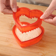 Load image into Gallery viewer, Sandwich Cutter and Sealer Set For Kids Lunch Sandwiches Decruster Uncrustables Maker Bread Toast Breakfast Making Mold
