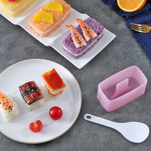 Load image into Gallery viewer, DIY Warship Sushi Mold Spam Mold Onigiri Rice Ball Mold Rectangular Sushi Maker Kitchen Accessories Kit Sushi
