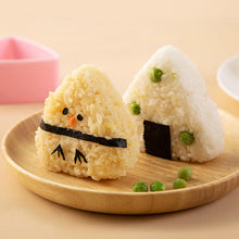 Load image into Gallery viewer, DIY Triangle Sushi Mold Onigiri Rice Ball MakerNon-Stick Kitchen Sushi Making Kit Seaweed Press Device Mold For Kids Beginner
