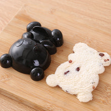 Load image into Gallery viewer, 4 in 1 Cute Panda Sushi Mold DIY Panda Rice Mold Plastic Bread Sandwich Cutter Cake Toast Mold Maker

